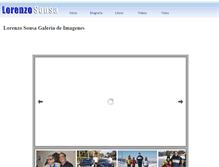 Tablet Screenshot of lorenzosousa-imagenes.com